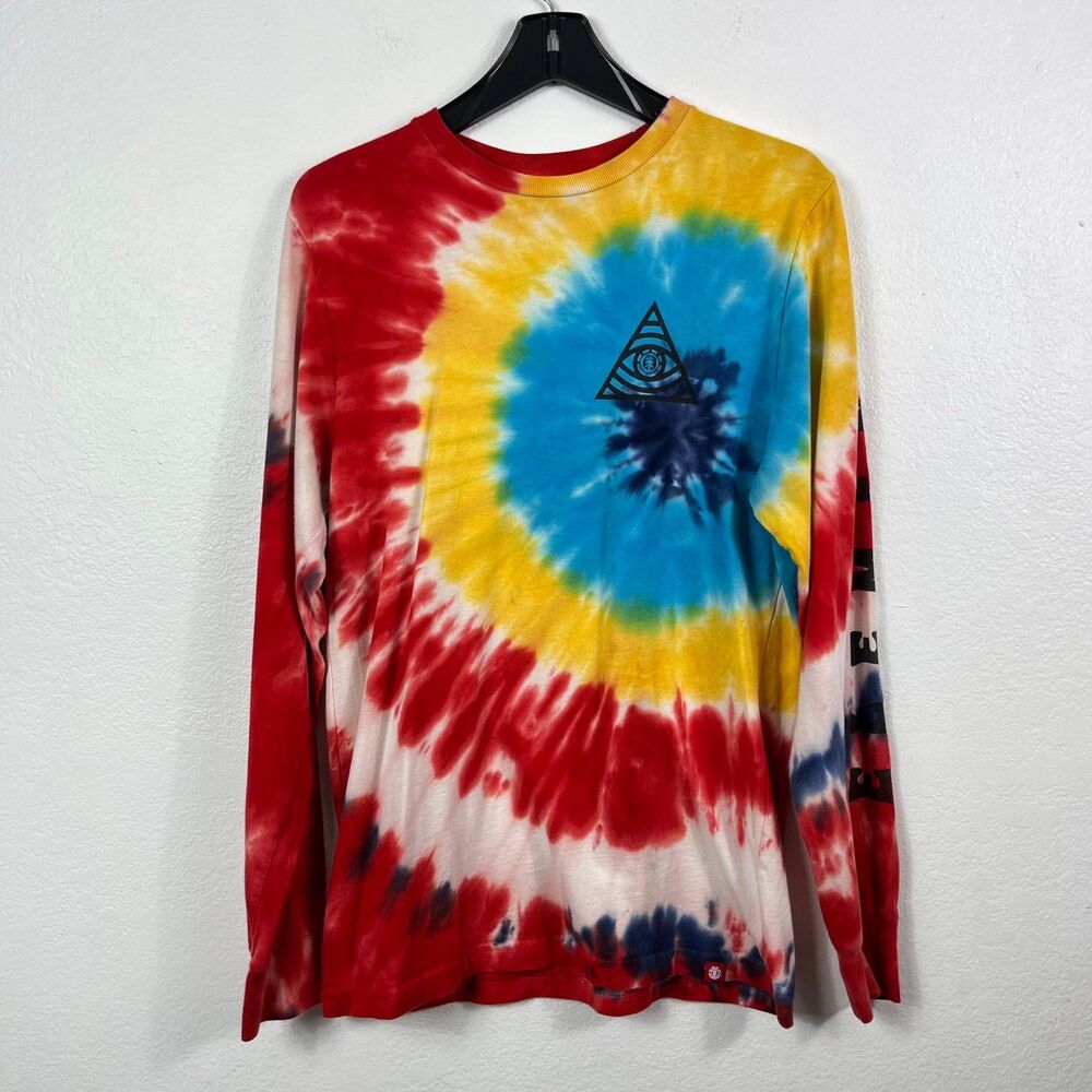 Element Tie Dye Long Sleeve Men’s Small